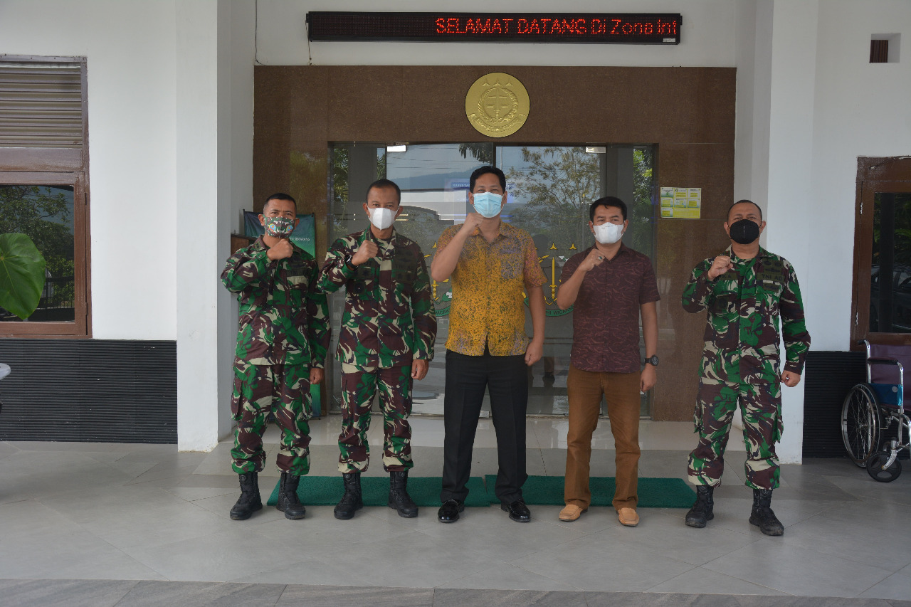 Jalin Silaturahmi, Danrem 073/MKT Berkunjung Ke Kejaksaan Kabupaten Semarang
